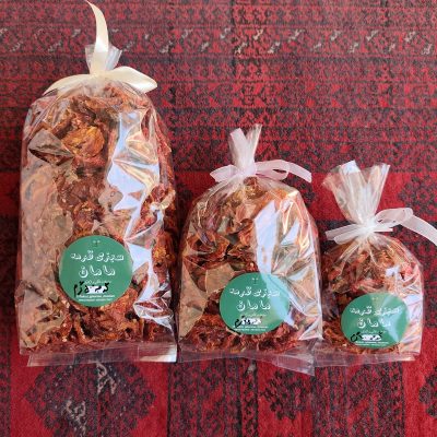 گوجه اسلایس خشک شده